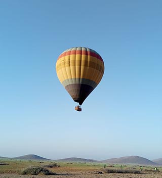 Vol en Montgolfière